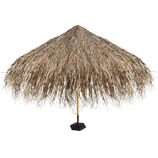 Design Toscano 10ft. Tropical Palm Thatch Umbrella Cover